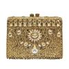 Alloy Diamond Dinner Bag High-end Banquet Heavy Industry Diamond Evening Wear Hand Crystal Bridal Pearl Embellished Handbag