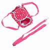 Dog Support Harness Single Shoulder Portable Breathable Pet Lift Support for Outdoor Rose Color