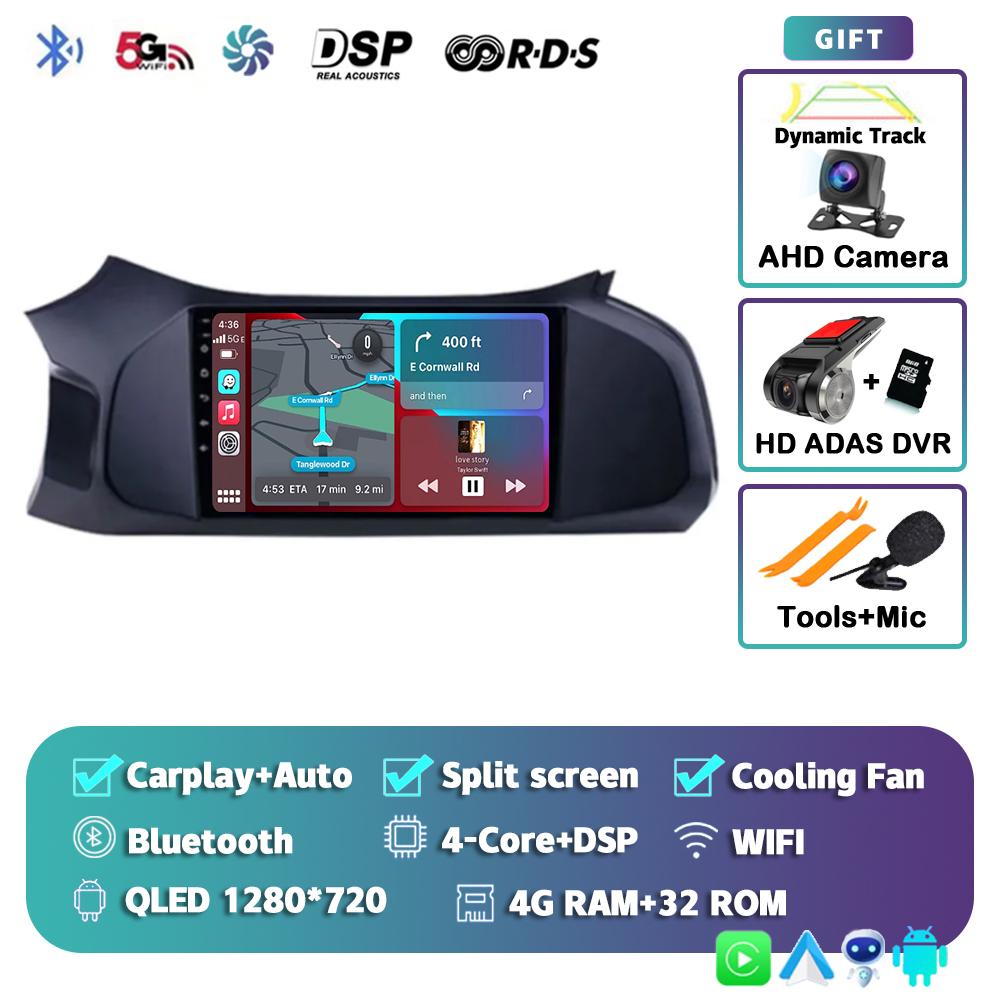 Android 14 CarPlay Car Radio For Chevrolet Onix 2012-2014 2015 2016 2016- 2019 GPS 2din Multimedia Video Player 2 Din Stereo 4G