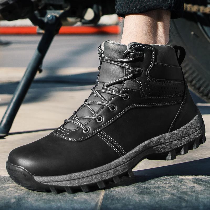 Hiking Shoes Men Mountain Climbing Shoes Outdoor Trekking Tourism Shoe Wear-resistant Men Walking Tactical Sneakers Hunting Boot