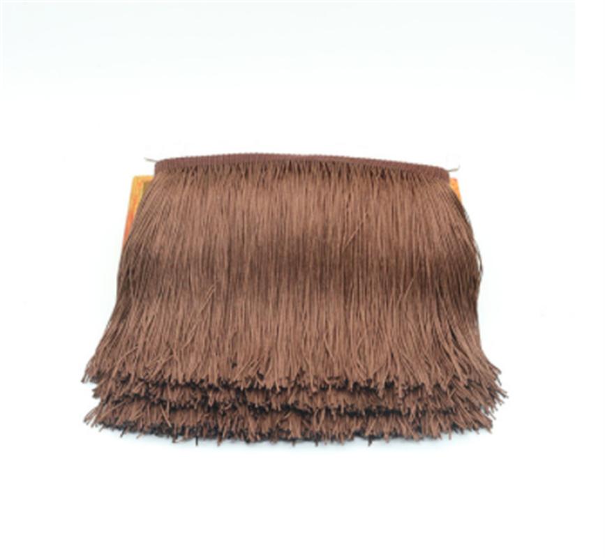 1 yards Long Fringe Lace Tassel Polyester Lace Trim Ribbon Latin dance skirt curtain fringes for sewing DIY Accessories tassle