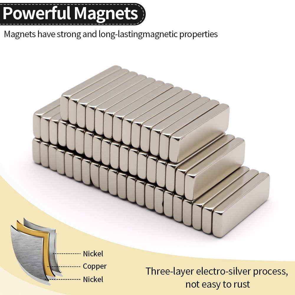 30x10x4mm Super Strong Neodymium Magnet N35 NdfeB Permanent Magnetic imanes Block Powerful Magnets Refrigerator