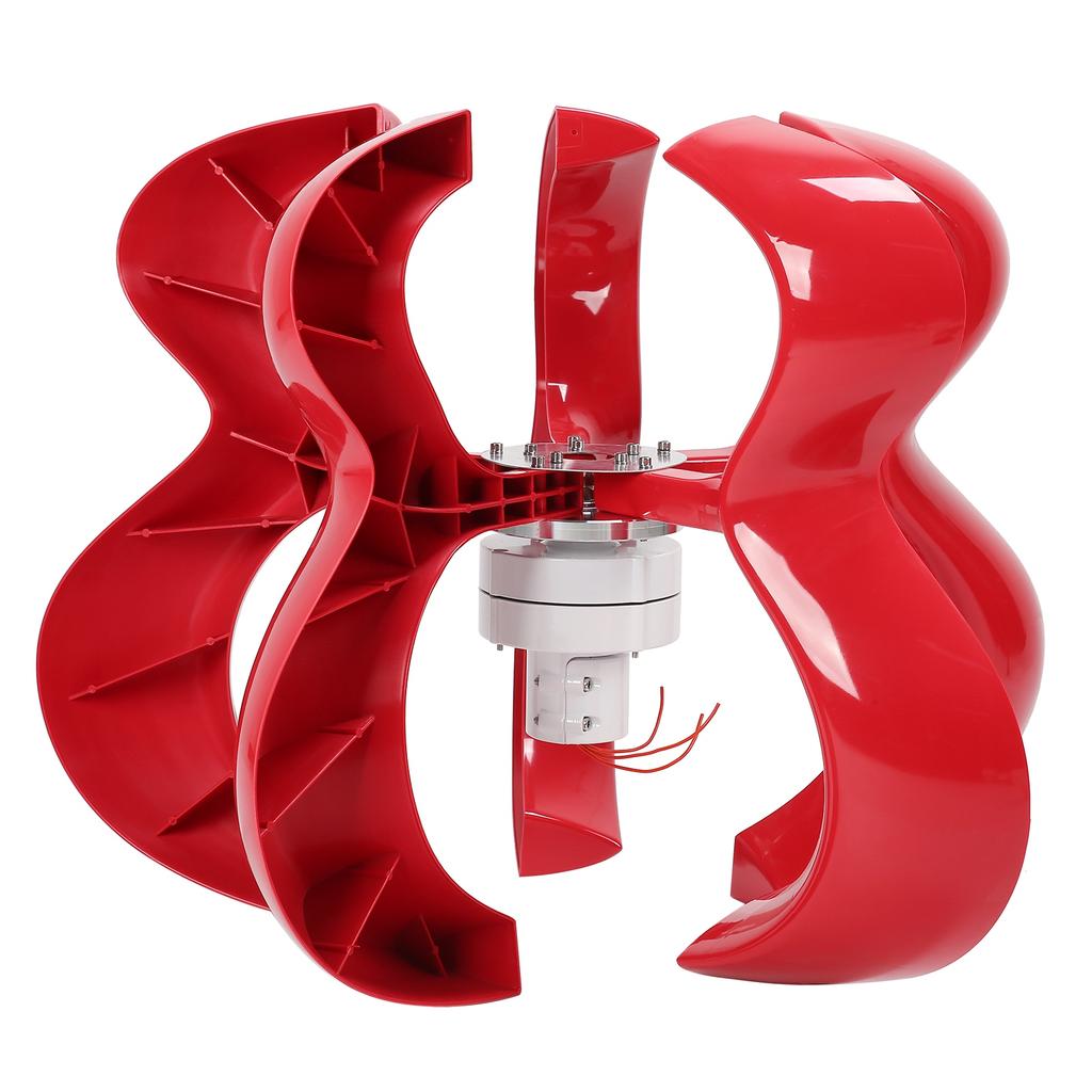 5 Blades Wind Generator 24V 48V Automatic Identification Gourd Shaped Vertical Axle Wind Turbines