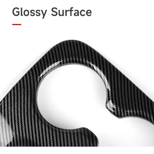 Car Gear Shift Panel Decals For 2018   Dodge Durango Accessories Carbon Fiber Interior Stickers