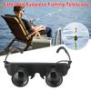 Tragbare Brille zum Angeln Wandern 3-fach Zoom Lupe Fernglas Teleskop 50-100 m Optische Linse Brille Outdoor Camping Ausrüstung