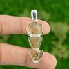 Daughters Day Deal 925 Sterling Silver Natural Citrine Trendy Boho Wife Pendant