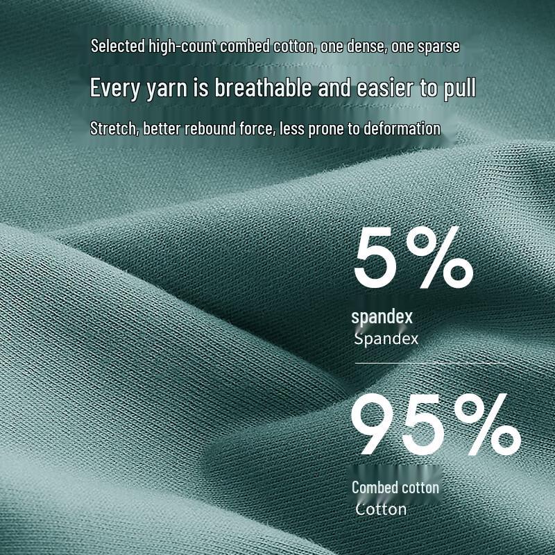 Fentengcare Men's Pure Cotton Seamless Boxer Briefs