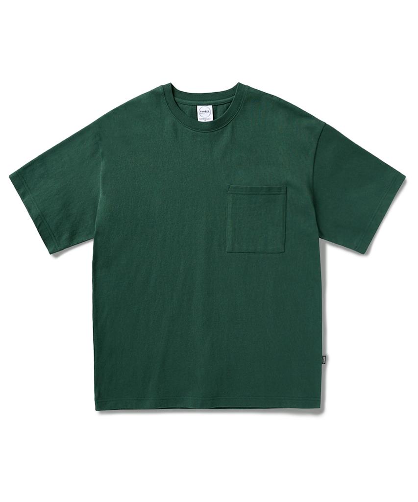 MINIMALPROJECT Robust Heavy Pocket Short Sleeve T-Shirt Mst154 [Green]