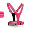 V-shaped 4cm LED Glowing Reflective Elastic Band Sports Vest