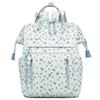 Schoolbag Internet Celebrity Floral Bow Mommy Bag Large Capacity Shoulder Backpack Carry Out Walking Baby Maternity Storage Backpack