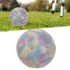Soccer Ball PU Size 5 Light Color Reflective Glowing Soccer Ball for Night Games Training