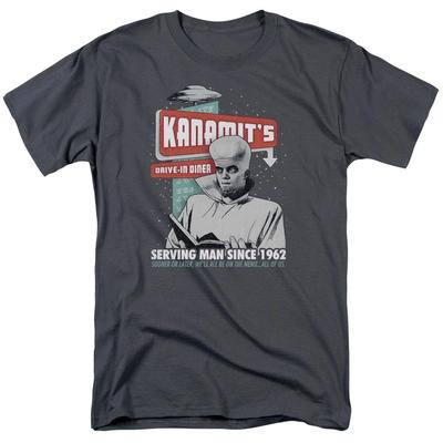 Twilight Zone Kanamits Drive In Diner Licensed  Children's T-shirt
