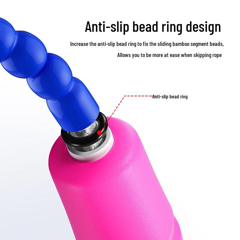 Linwa Segmented Bead Jump Rope for Fitness
