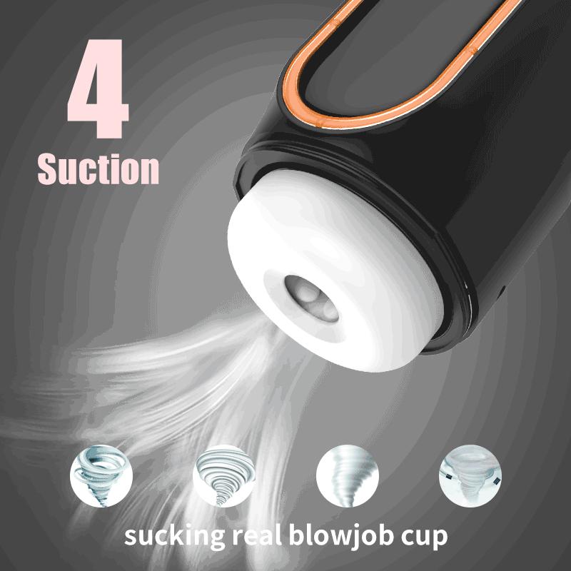 Automatic Sucking Penis Male Mastubator Cup Blowjob Masturbation Equipment Machine Sex Toys Adult Goods for Man Masturbators Cup