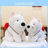 West Highland White Terrier Avocado Backpack Plush Toy Dog Doll Kids Gift