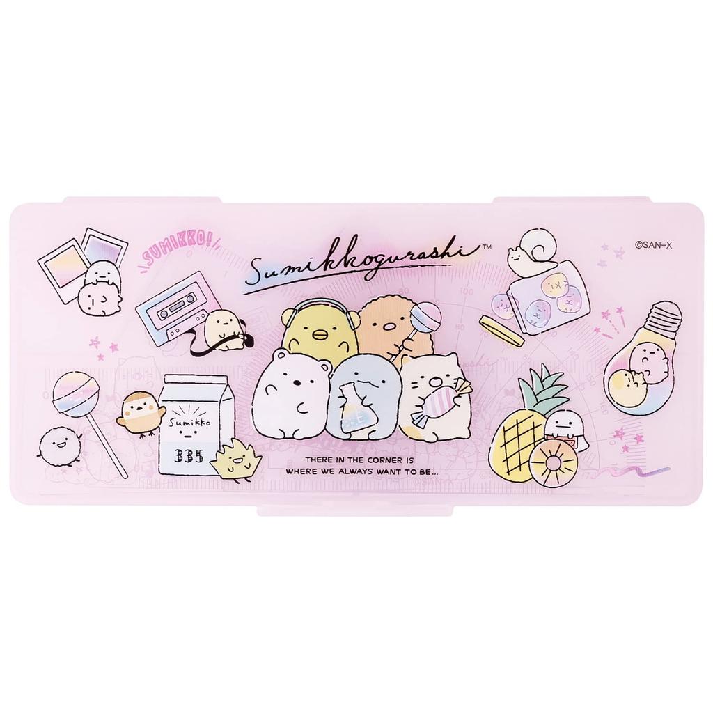 Sumikkogurashi Happy School Triangle Ruler Set SQ89002 San-X Ruler, Protractor, Ruler,