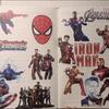 52Pcs Marvel Superhero Stickers, Captain America & Iron Man Waterproof Decals, DIY for Luggage, Phone, Tablet, Laptop, Water Bottle