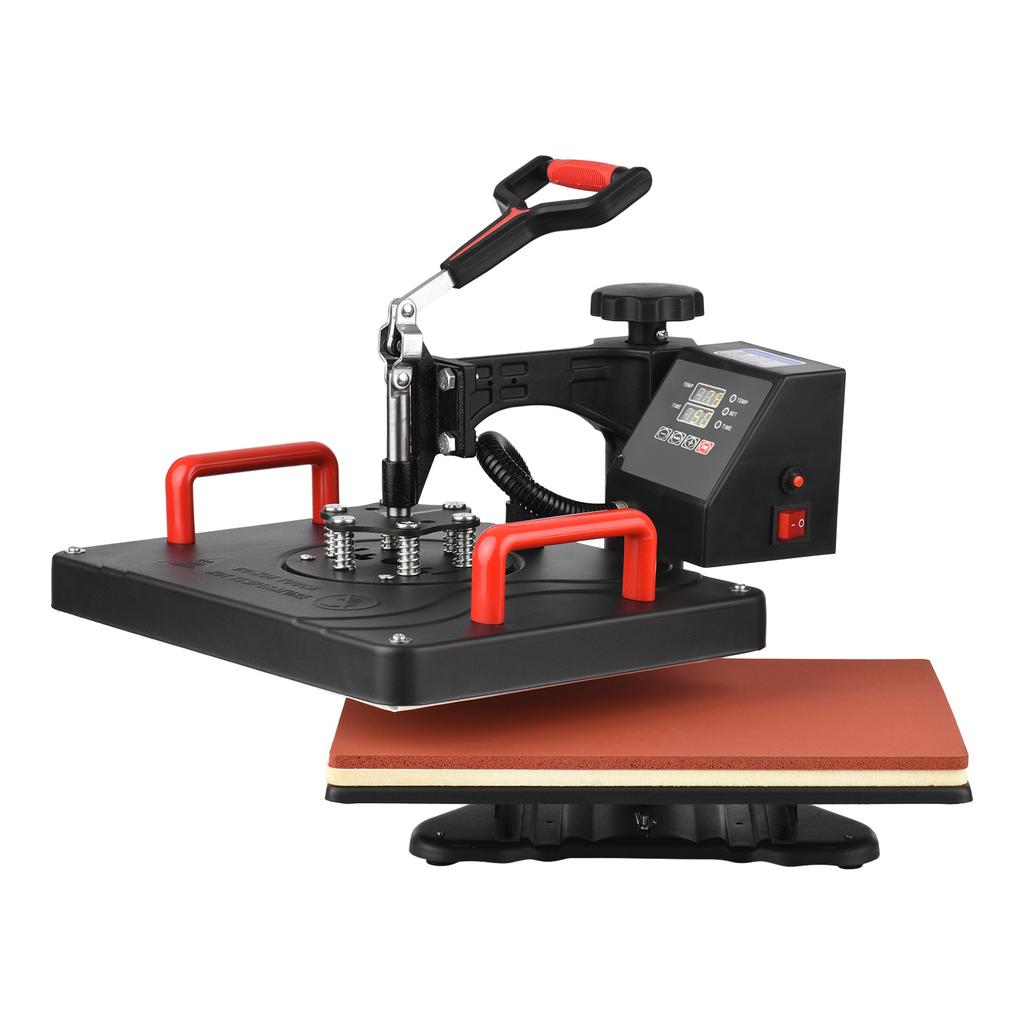 Multifunctional 8 In 1 Heat Press Machine 360 Degrees  Rotatable Hot Transfer Sublimation Digital Pressing