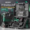 Green Forest 21V Brushless Cordless Impact Drill/Driver CN Plug (adapter Included)