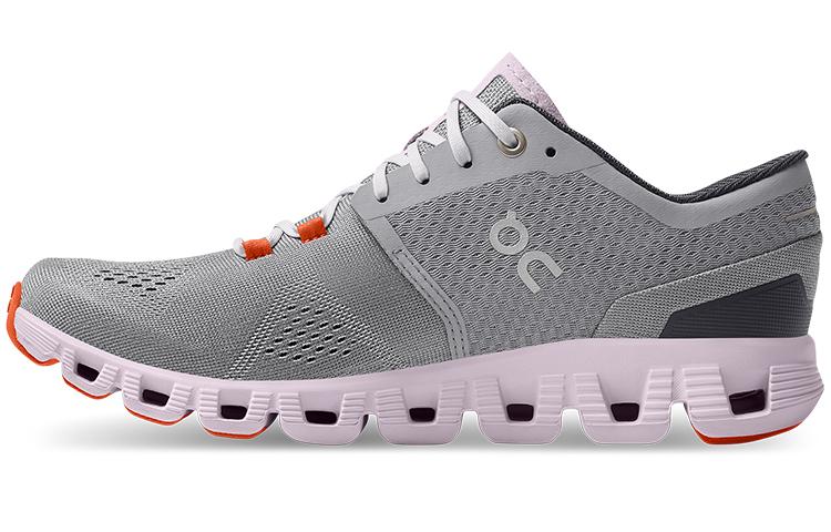 

On Running Cloud X Alloy Grey Lily Pink Women s 40.99041 36.5