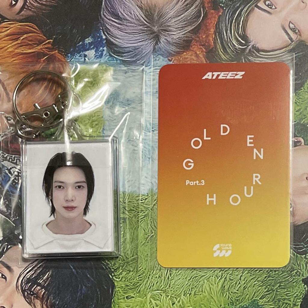 [USED] Yeosang ATEEZ GOLDEN HOUR 3 SOUNDWAVE Bonus 2 Types