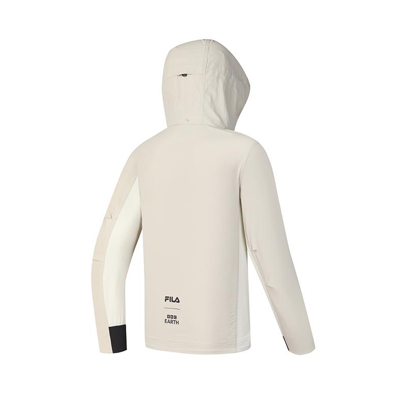 New FILA x BBC EARTH Jacket Men's Camel A11M437706FBG