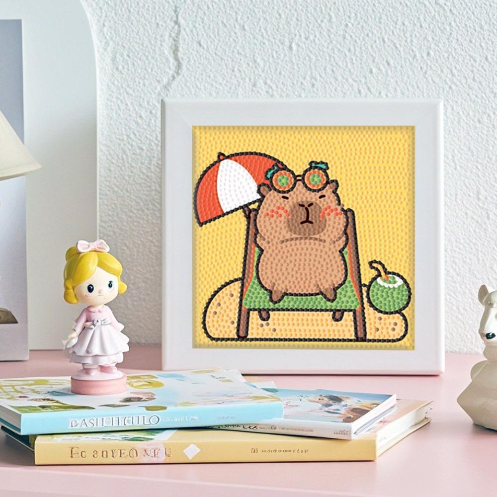 Diamond Painting DIY Student Handmade Diamond Sticker Children's Day Small Frame Painting Gift