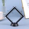 9*9*2Cm Black Pe Film Hanging Jewelry Display Suspension Box Ring Elastic Film