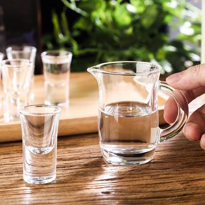 12 Stück/6 Stück/2 Stück Schnapsglas 15 ml Spirituosenbecher Verdickter Boden Transparentes Glas Trinkgeschirr Starkes Likörglas Baijiu Wein Kleine Becher