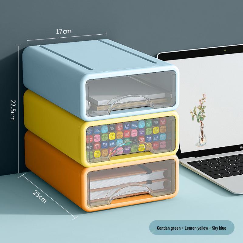 Desktop Drawer Organizer for Cosmetics and Stationery