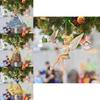 Delightful Snow White Ariel Belle Rapunzel Acrylic Pendant Ornaments Xmas Tree Decor