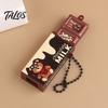 Snap Chocolate Toy Simulated Keychain Pendant, Stress Relief Pendant with Ball Chain, Hanging Decorative Accessory for Backpacks Handbags Fake