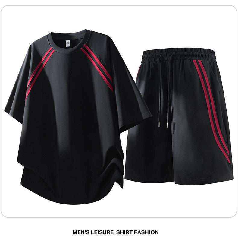 Herren Sommer 2026 Bad Boy Kurzarm-T-Shirt & Shorts Set