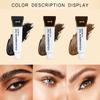 3-color Eyebrow Tinting Kit Available In Black, Brown, and Coffee. Waterproof, Quick-drying, and Long-lasting Makeup Eyebrow Tint