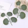 50/100Pcs Artificial Plant Eucalyptu Leaf Green Black Leaves Festival Wedding Home Decor DIY Prop Ornamental Flowerpot Accessory
