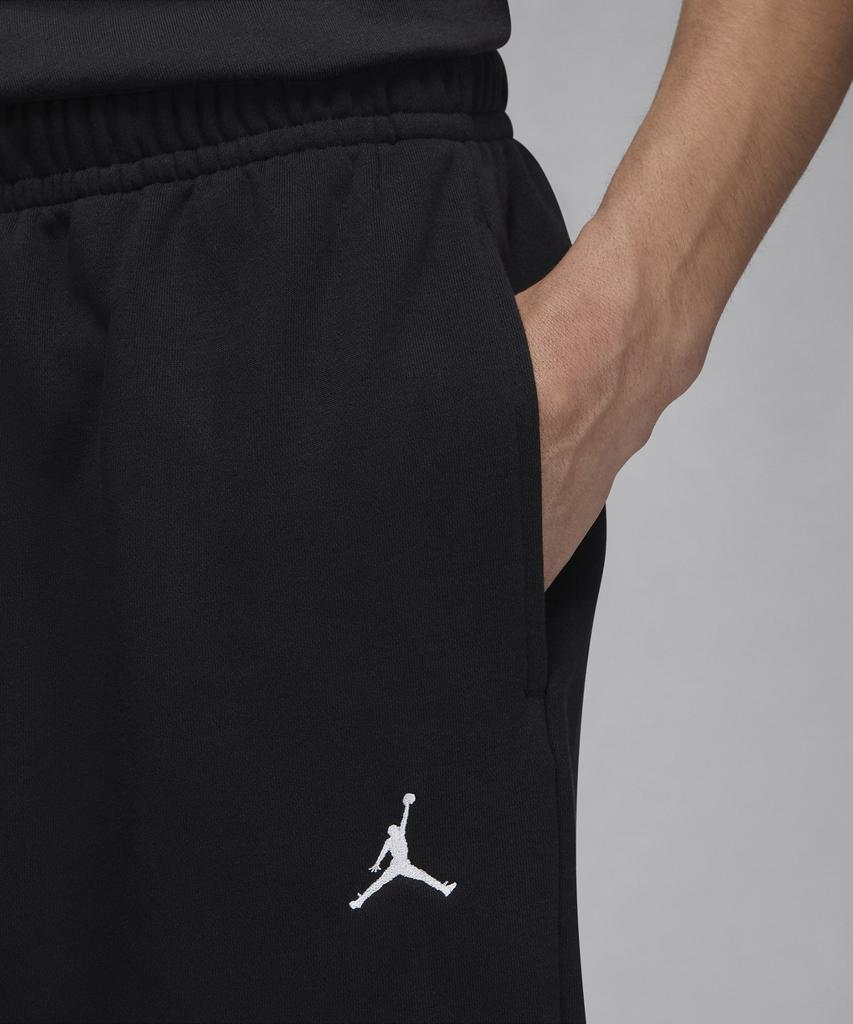 Nike Jordan Brooklyn Fleece Pants M - Black:White / Fv7279-010