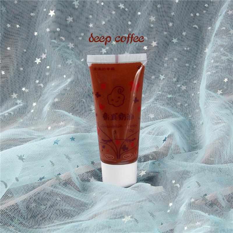 1Pcs (50Ml) Resin Diy Fake Whipped Cream Clay Simulation Cream Gel Antifreeze Mobile Shell Beauty Diy Craft Soft Clay Decoration