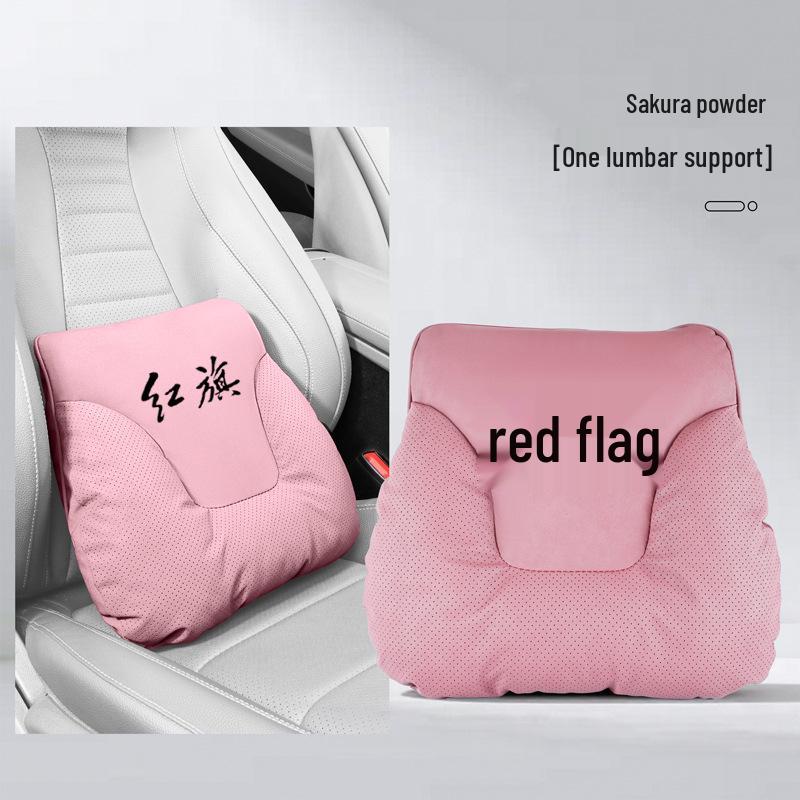 Compatible Headrest Neck & Lumbar Support Cushion for Hongqi HS5/H5/HS7/H7/H9 Vehicles