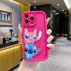Fun Big-eyed Monster for iPhone15 Mobile Phone Case Apple 13promax Creative Cartoon Fine Hole Soft