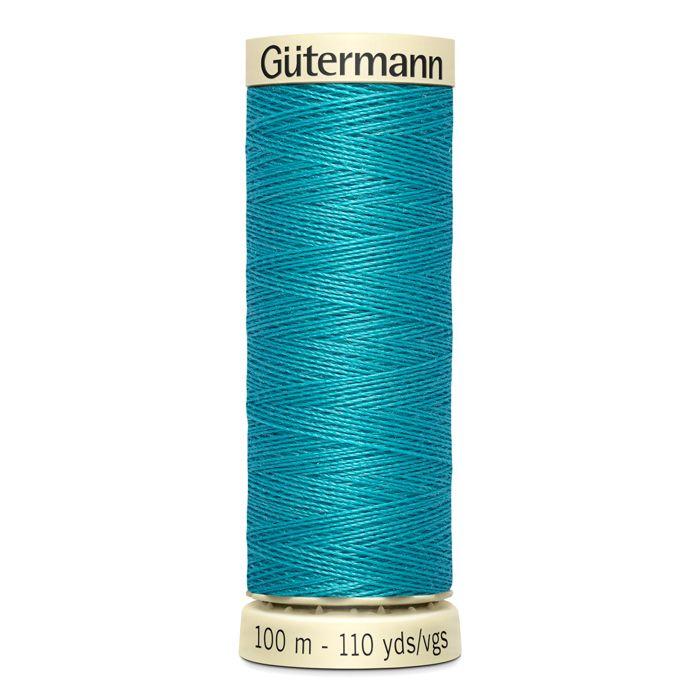 Set of 5 Spools 100m 100% Polyester Thread Gutermann Ref 788988 - Att 715 - Lagoon Blue