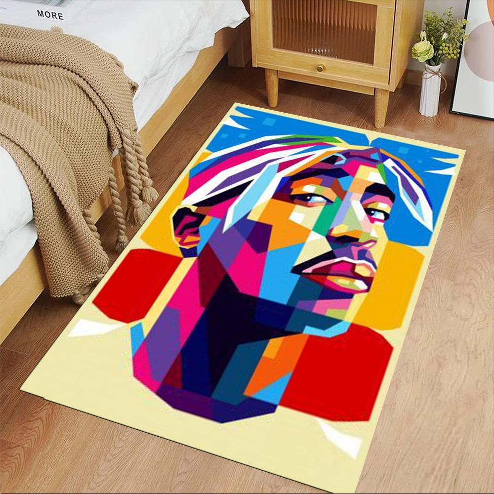 2pac Area Rug Suitable for Dormitory Study Room Foyer Living Rooms Antislip Carpet Office Home Decor Best for Christmas
