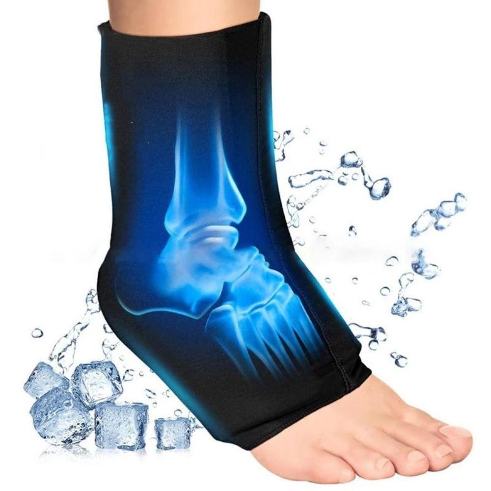 Cooling Gel Ice Ankle 360° Ice Pack Wrist Brace One Size Fits All Solid Gel Ankle  Office