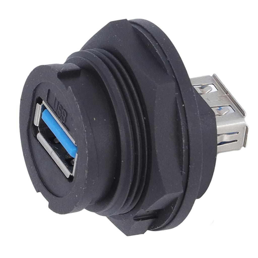 USB 3.0 Wasserdichter Stecker 16 Kerne Kartenbügeltyp Buchse USB 3.0 Panelmontage Steckverbinderbuchse