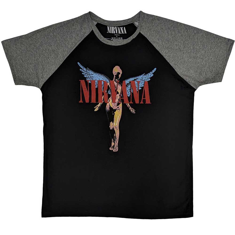 Nirvana Angelic erkend T-shirt voor mannen L