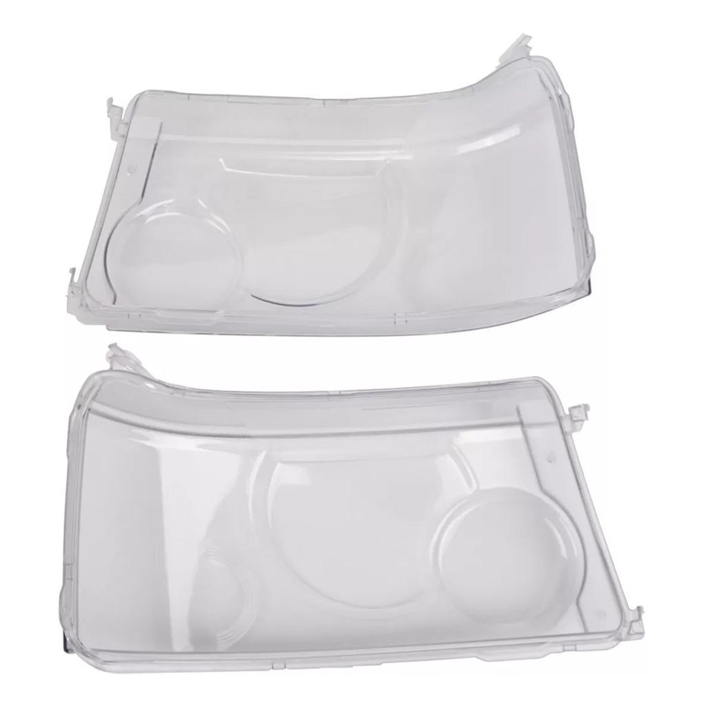 2PCS Headlight HeadLamp Lens Cover LH+RH For Land Range Rover Sport 2006-2009