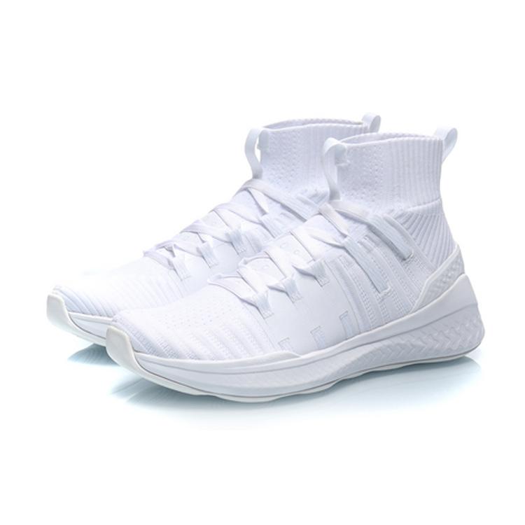 New LiNing Wujie High Top Training Shoes Men's White AFPP015-1