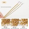 1.5mm-3mm Metallic Texture Miyuki Rice Beads for Embroidery DIY Accessories