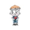 copper Happy Dopamine Girl Boy Cat Charm Bead Charms Bead Charms Compatible With 3mm Authentic Bracelets Do It Yourself Jewellery Souvenir Gift Making