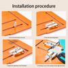 Multipurpose Cutting Guide Base Plate With Adjustable Height Angle Setting And Nonslip Surfaces For Woodworking