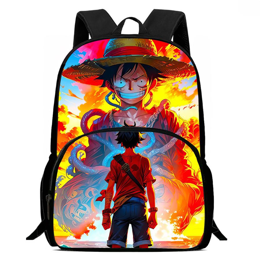 15 Inch One Piece Lightweight School Backpack with Front Pocket, Durable Large Capacity Unisex Daypack for Boys Girls Age 6-10